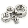 304 Stainless Steel 1/2/5/10/20/25/50 pcs M1 M1.2 M1.4 M1.6 M2 M2.5 M3 M3.5 M4 M5 M6 M8 M10-M36  Hex Hexagon Nuts DIN934 Metric