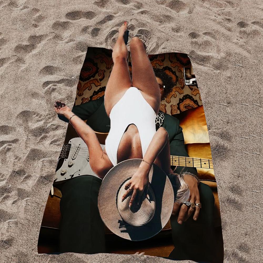 Bruno Mars Big Microfiber Beach Towels Quick Dry Towel Sand Beach Towels Pool Towel for Travel Swim Pool Yoga