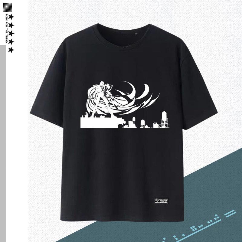 Marvel Superhero Moonlight Knight Joint Summer Comfortable Short Sleeve Sports Casual Popular Short Sleeve Half Sleeve Trend Top S разноцветный
