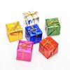 Wholesale Colorful Mini Gift Box Xmas Tree Hanging Pendants Square Foam Boxes Christmas New Year Party Ornaments Home Decoration