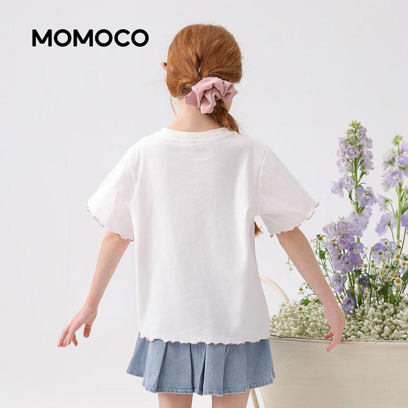 MOMOCO Girls' Summer Short-Sleeve T-Shirt