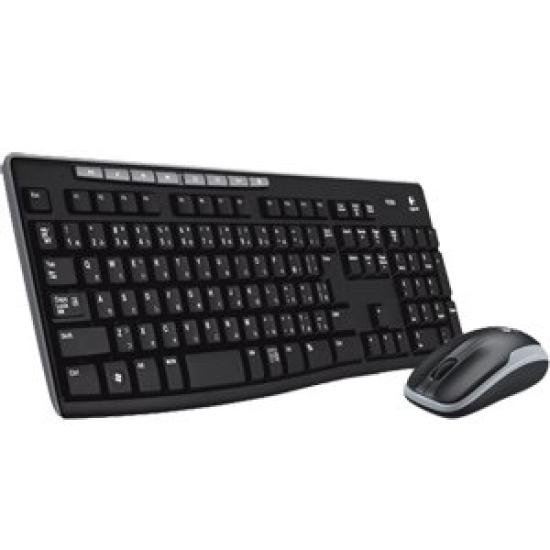 LOGICOOL Wireless Combo with Auto Standby Function MK260