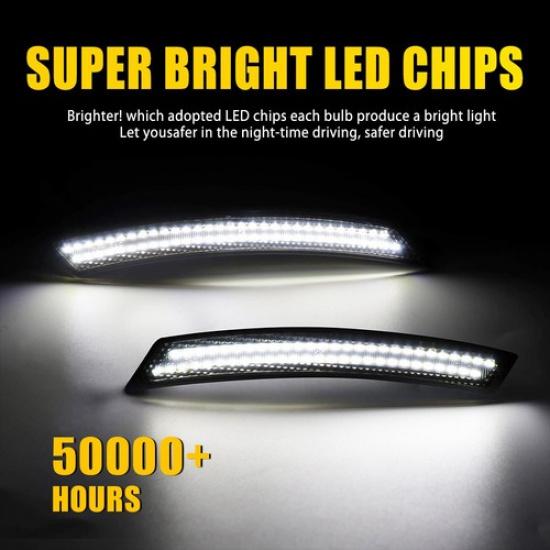 4PCS LED Side Marker Lights For Mini Cooper R55 R56 R57 R58 R59 R60 R61 EOA