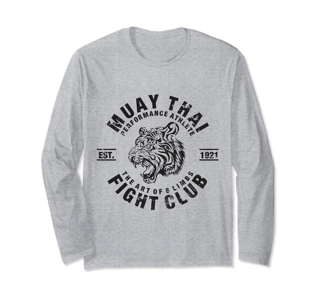 Muay Thai Art of 8 Limbs Kickboxing MMA Long Sleeve T-Shirt