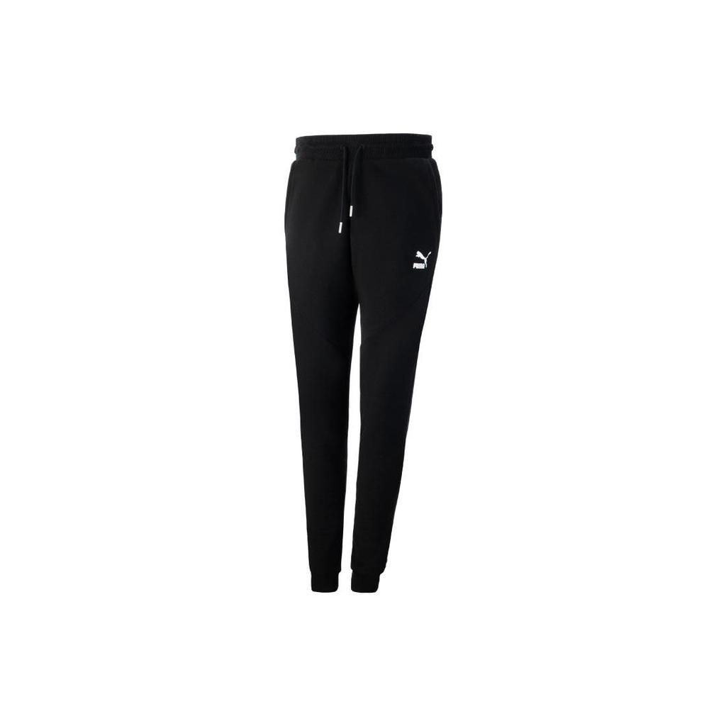 Puma X Pamela Collaboration Womens Training Series Tapered Knit Cuffed Casual Sports Pants Women pants Black 538177-01
