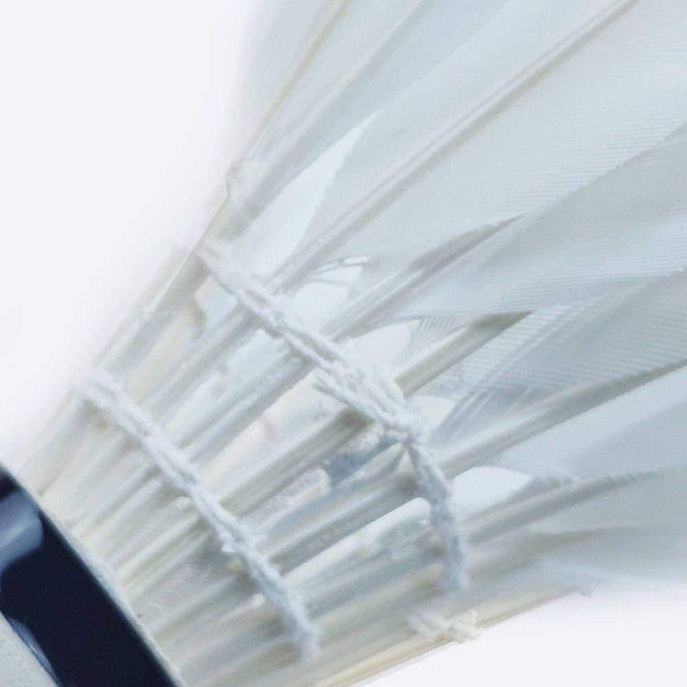 Windproof Stable Wind Resistance Duck Feather Badminton Shuttlecock Ball Training Supplies