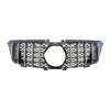 Front Mask Grille Bumper Grill Hood Mesh Modification For Mercedes Benz ML W164 2005-2011 GT Diamond Style Tuning Accessories