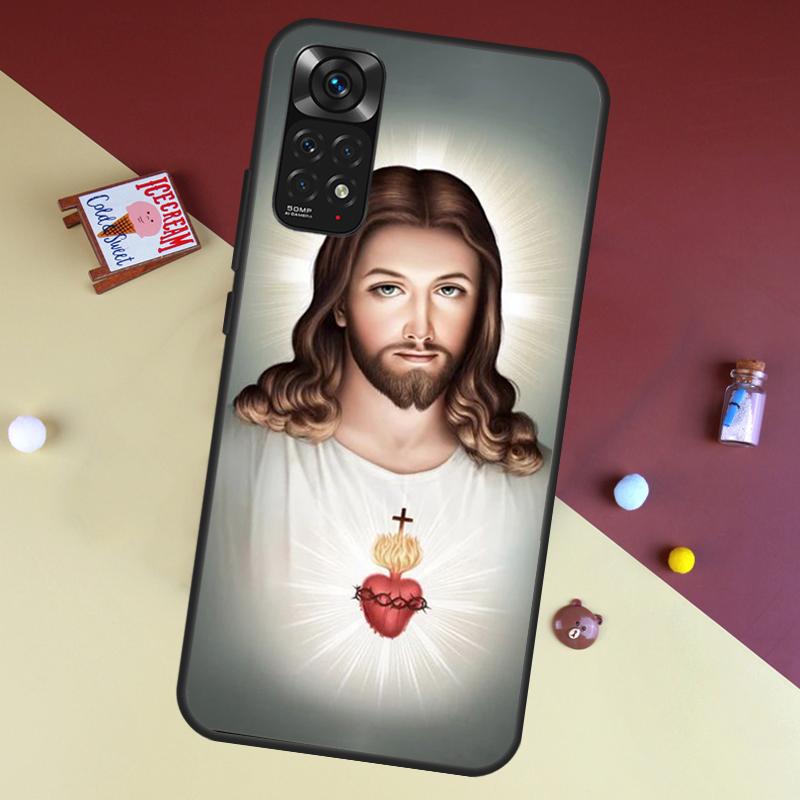 Jesus Christ God For Xiaomi Redmi Note 11 Pro Case For Redmi Note 8 9 12 10 Pro 9S 10S 11S 9A 9C 10C Cover