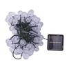 LED Solar String Lights: Cherry Blossom & Bubble Ball Decor for Outdoor Camping & Courtyard