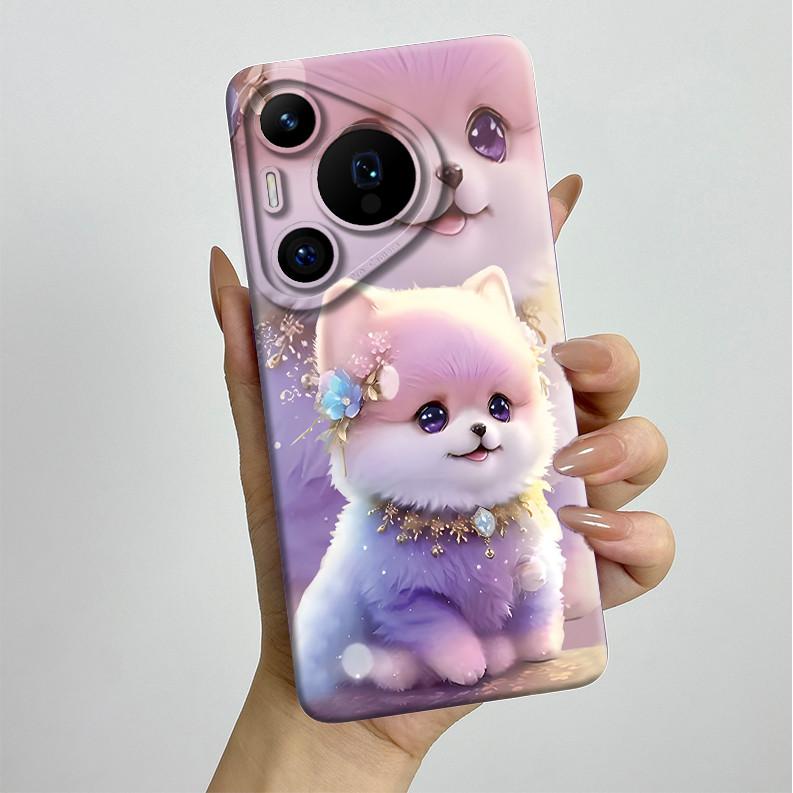 For Huawei Pura 70 Pro Case Pretty Butterfly Flower Soft Silicone Phone Case For Huawei Pura 70 Pura70 Pro 70Pro Plus Back Cover