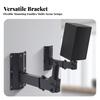 Speaker Wall Mount with Adjustable Arm Extendable Mounts Stable for KTV
