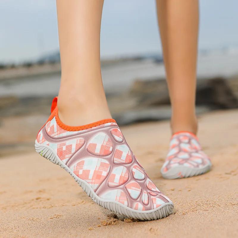 Summer Women Non Slip Beach Water Shoes Woman Sea Barefoot Shoes Aqua Swimming Shoes Size 34-42 Dropshipping