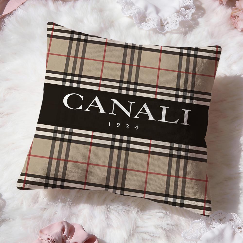 

classic C-Canali Cushion Cover Premium Comfort Reversible Pillow Cove -Two in One Design for Any Room & Car Interior 30cmx30cm