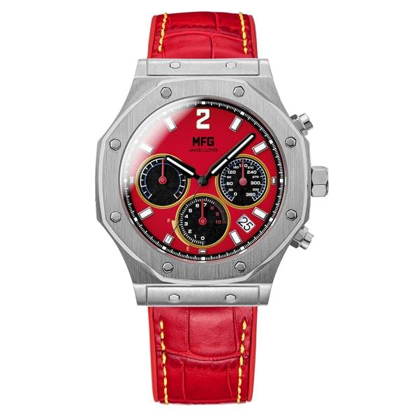 Angel Clover MF Ghost Collaboration Exventure Solar EVS43MFG-FR Wrist Watch