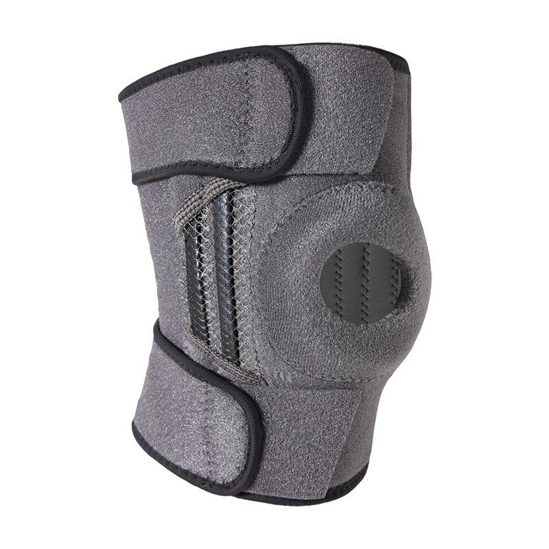 Sport kniebeschermers Bergbeklimmen Professionele beschermende uitrusting Mannen anti-slip ondersteuning Kniebeschermer Drukverhogende dames basketbal hardlopen