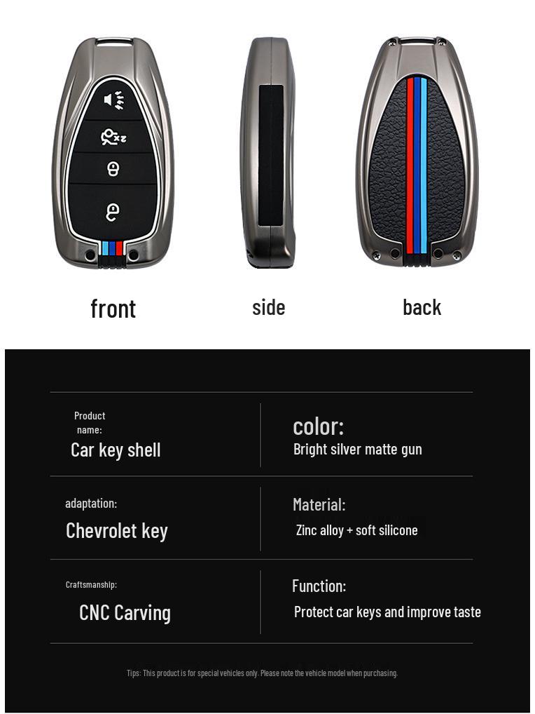 2020 Chevy Equinox/Malibu XL/Blazer/Trax/Cruze Key Cover & Case