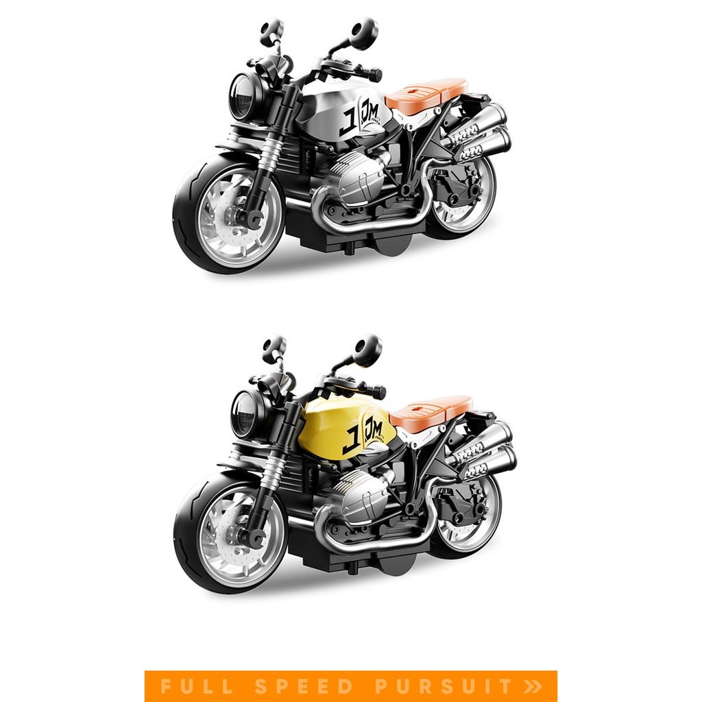 Kids Pull‑Back Motorcycle Toy, Simulation Locomotive Model Toy Car, Boys Girls Gift, Children’s Play Vehicle Toy