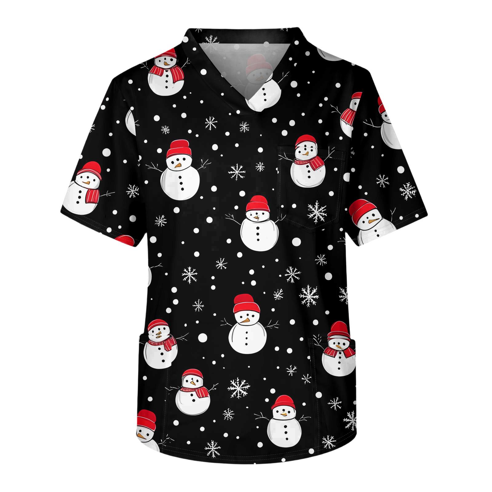 

Мужской повседневный топ с коротким рукавом, V-образным вырезом и принтом, с накладным карманом спереди XL