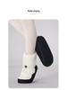 Women's Fleece Lined Ballet Warm-Up Boots - Autumn/Winter Practice Shoes for Dancers