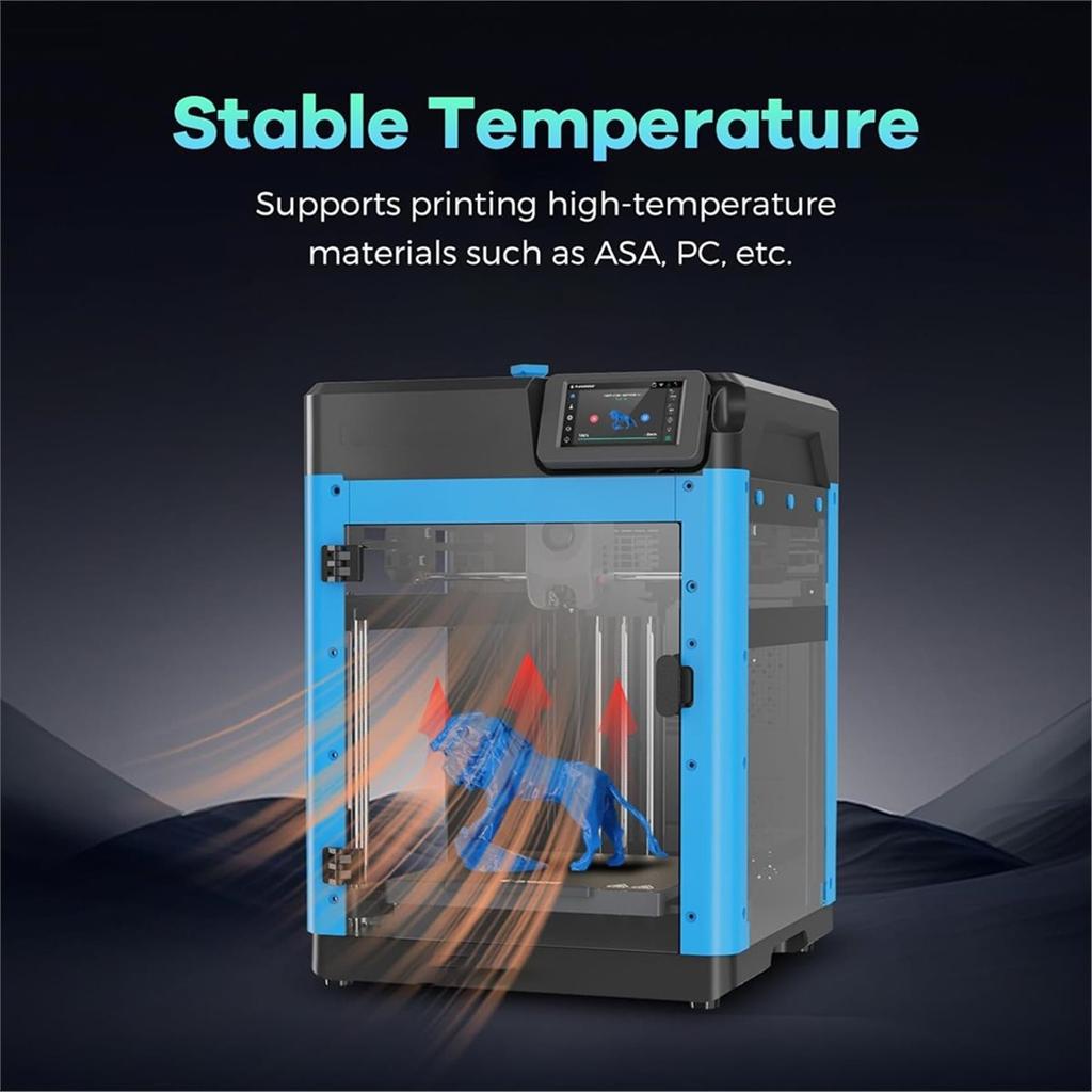 Für Adventurer5M 3D-Drucker Gehäuse-Kit DIY Design Rahmen zum Drucken von Hochtemperatur-Filamenten ASA und PC