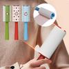 Multifunctional Tearable Roll Paper Sticky Roller Replaceable Cleaning Brush Tool for Clothes