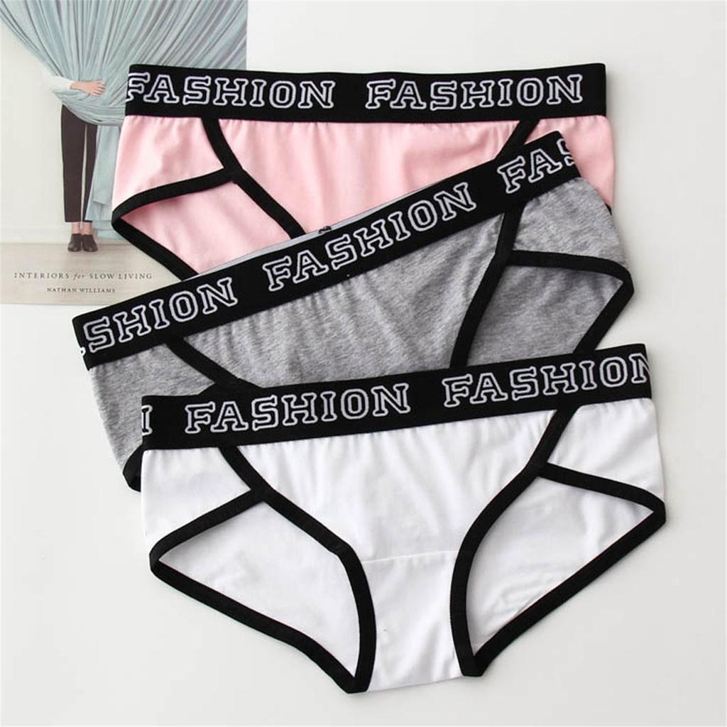 Cotton Plus Size Thong New Fashion Sexy G-string Lingerie Underwear 5PCS