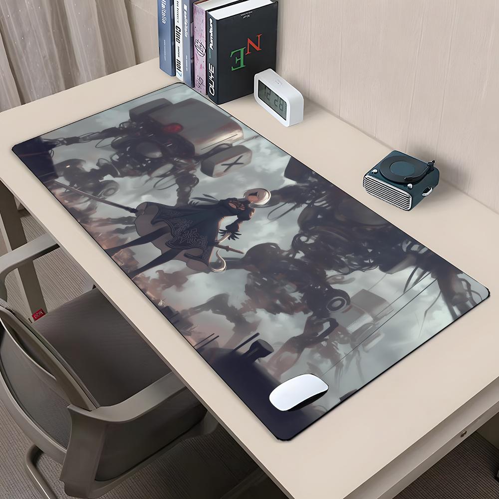 NieR Automata 2b Mouse Pad Rubber Antislip Keyboard Pad 40x90cm Mousepad Gaming Accessories XXL Office Computer Mat