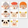 Character Face-Changing 3D Puzzle Toy Montessori Benefits Intelligent Character Animal Wooden Face-Changing Block Challenge