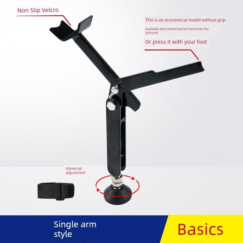 

Motorcycle Labor-Saving Foldable Frame Heavy Locomotive Stainless Steel Bracket Rear Wheel Diagonal Support Repair Tool Car Topper Basic single arm