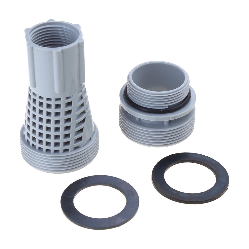 Pool Hose Adapter Set Pool Thread Fitting Connector Gasket Kit Outdoor Pump Filter Adapters Supplies 45206 58254 4K8001