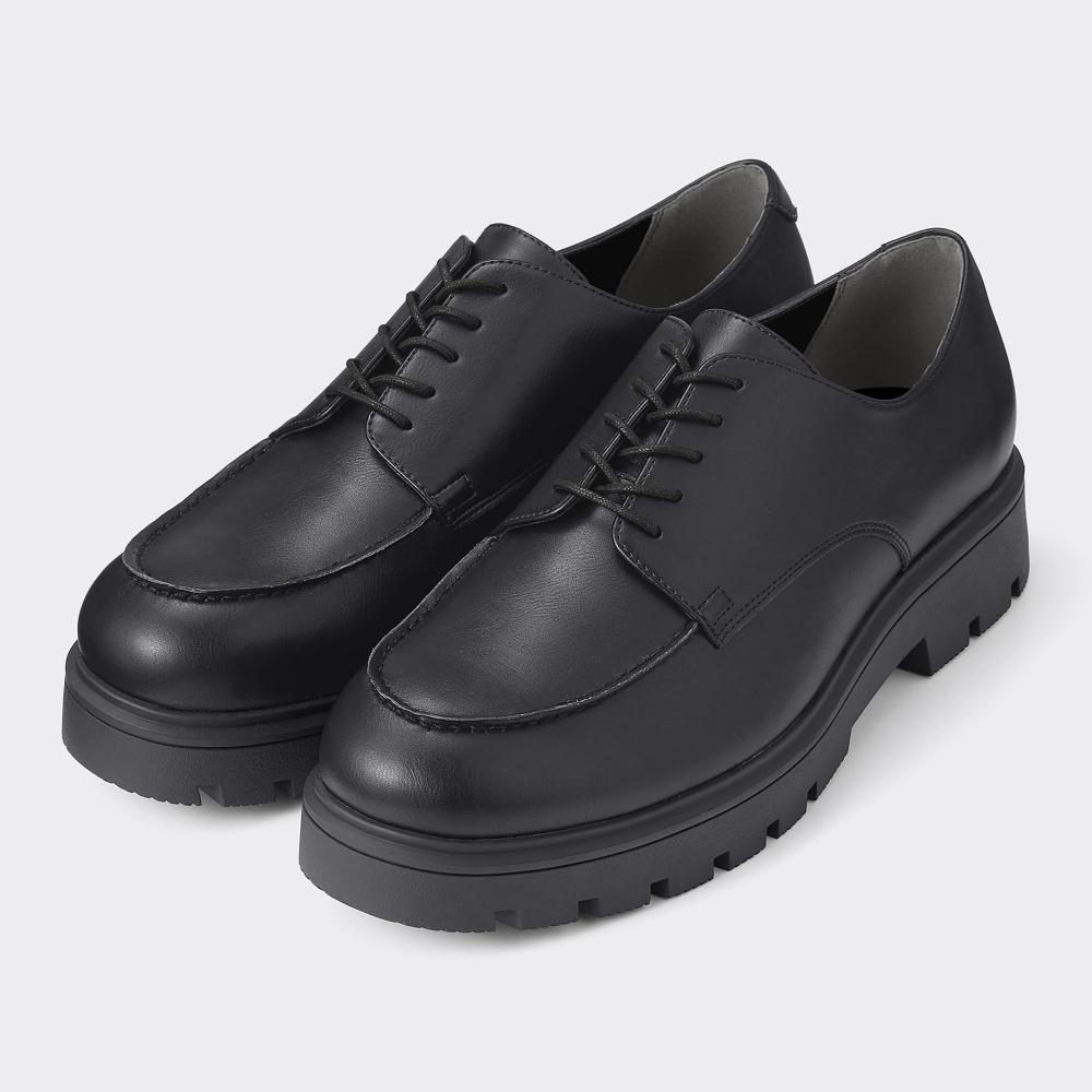 

Туфли GU by Uniqlo на массивной подошве с U-образным вырезом 09 BLACK/280 cm