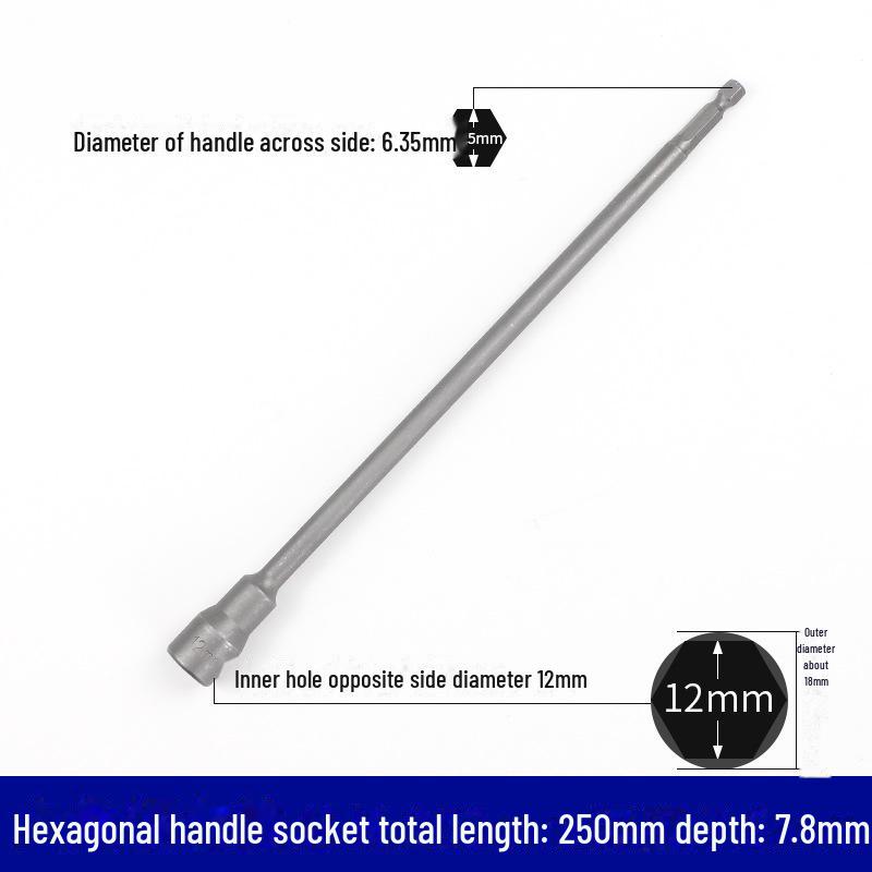 Dane Tools Magnetischer Inbusschlüssel und selbstschneidender Schraubendreher-Bohrersatz