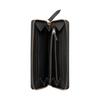 Gucci GG Marmont Black Quilted Leather Zip Around Long Wallet With Gold Double G Logo For Women Luxury Daily Use