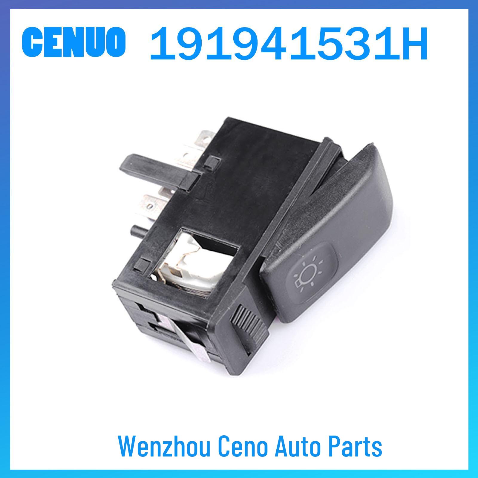 

Headlight Switch for Volkswagen Golf (1985-1989) and Jetta (1985-1990) - Part No. 191941531H CENO