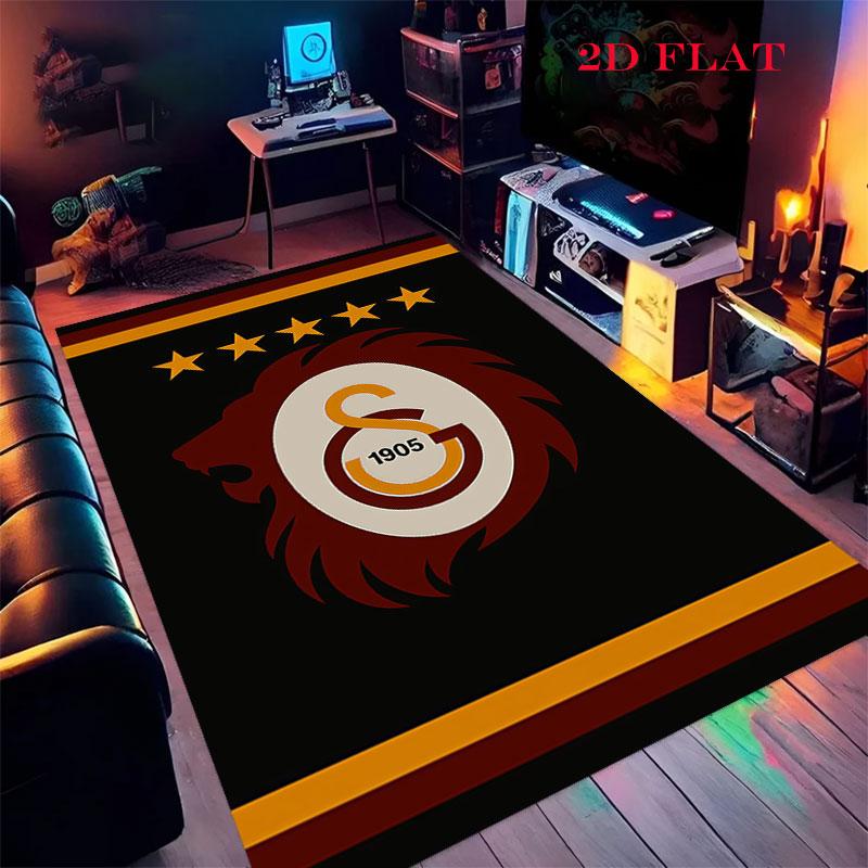 Galatasaray Deep Carpet Rug for Living Room Bedroom Home Sofa Decoration,Kids play Nonslip Floor Mat