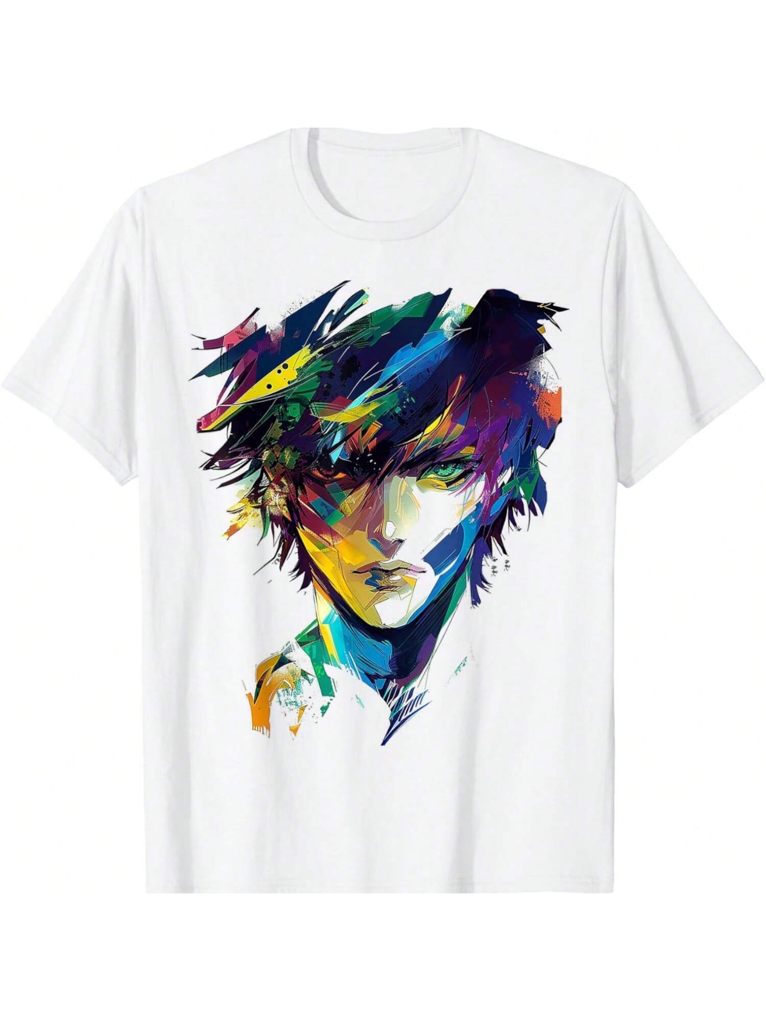 

Anime Manga Graphic Colorful Art Anime T-Shirt(8) XXXXXL