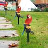 Solar Resin Lamp, Owl LED Lamp, Parrot Lamp, Outdoor Lamp, Ground Mounted Lamp, Lamp