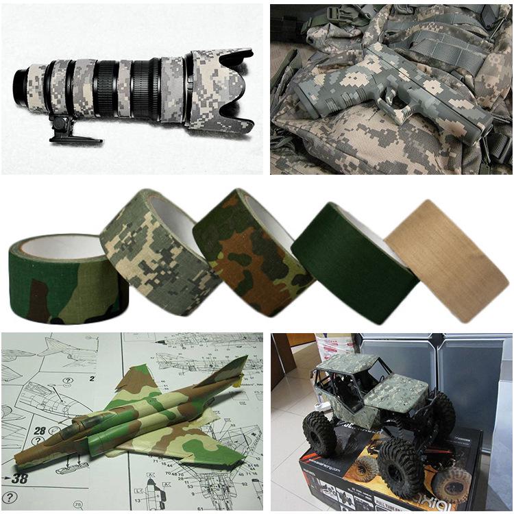 ACU Electronic Digital No-Residue Camouflage Tape: Easy Tear, Easy Stick, Waterproof, Oil-Proof, Multi-Color Options.
