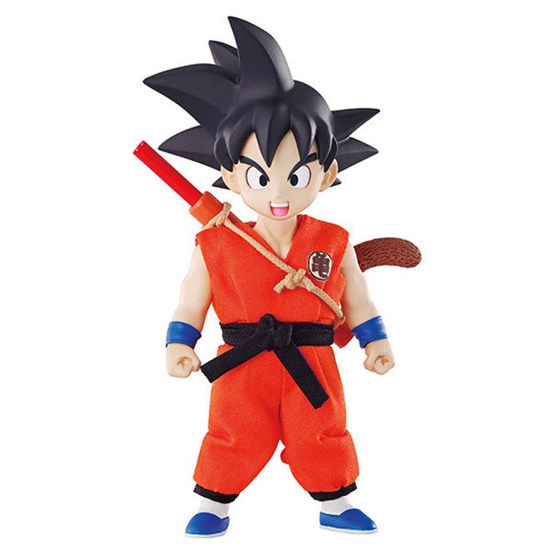 Cartoon Anime Dragon Ball Q Version Childhood Son Goku Cloth Gown Action Figure Children Toy Model Birthday Gift