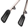 Stainless Steel Food Tongs Non-Slip Ergonomic Kitchen Tongs for BBQ Salad Pasta Heat-Resistant Dishwasher Safe Essential Cooking Utensil