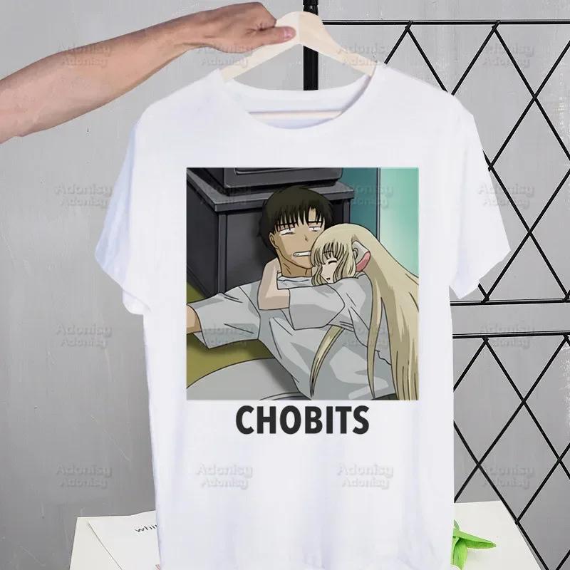 Chobits Chi Men's Tshirt Cute Printing Shirt Mens Fashion T-Shirt For Men Casual Tops Short Sleeve