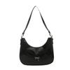 2025 new solid color popular texture underarm bag versatile fashion messenger bag French niche shoulder handbag