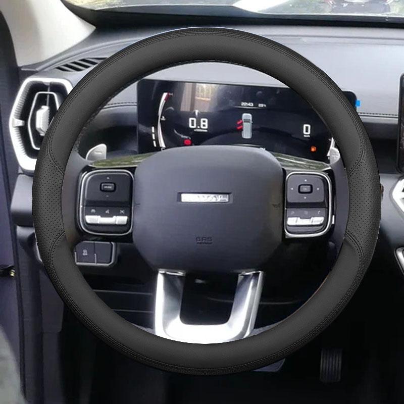 For Haval Hover H3 H5 H9  2024 2025 Car Steering Wheel Cover Ultra Thin Leather Breathable Anti Slip Interior Accessories