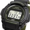 Casio Standard Digital Watch W-219HB-3AV Men's Green Velcro Fastening Band Imported Model