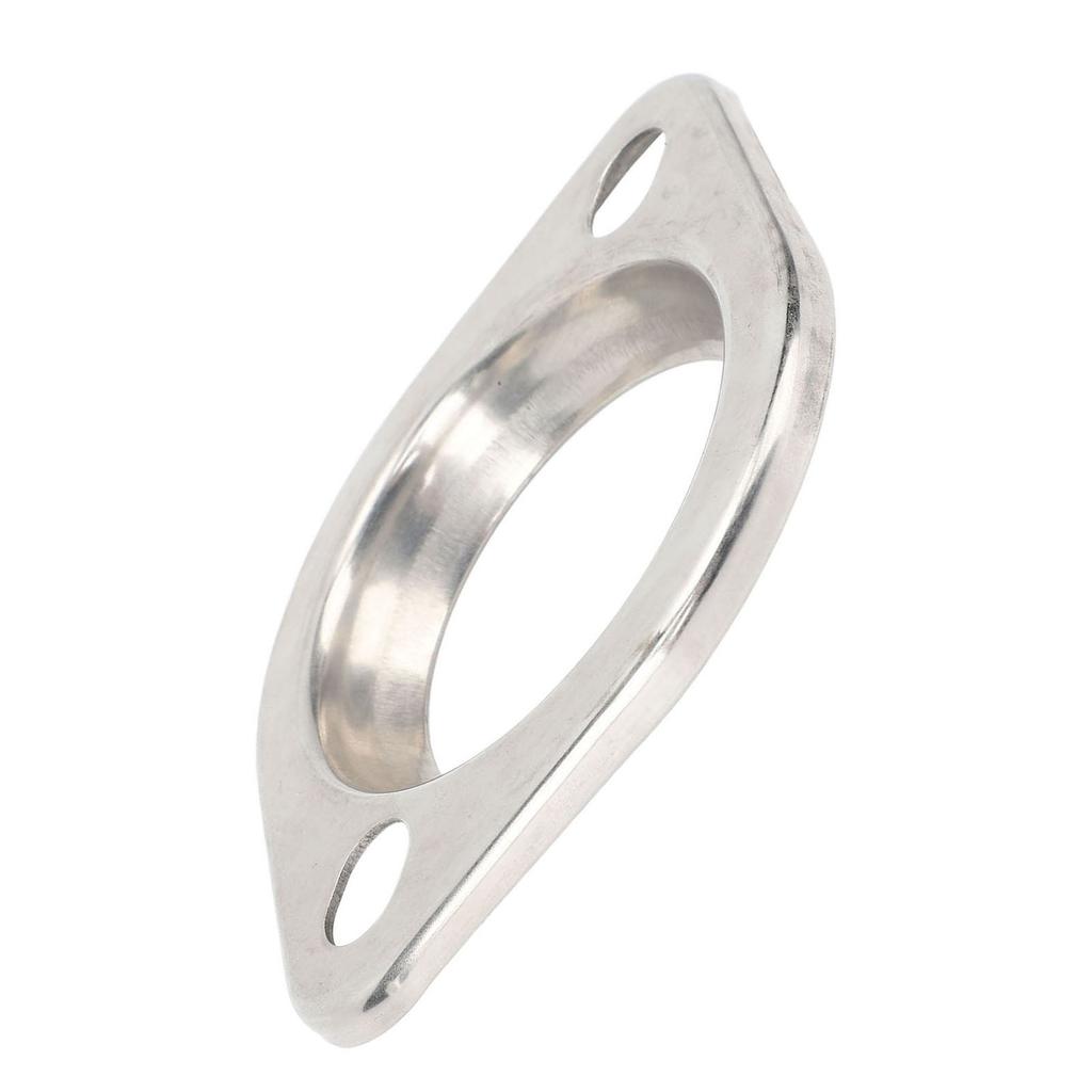 3in Collector Flange with Gasket Stainless Steel High Temperature Resistant for Test Tubes Exhaust Systems