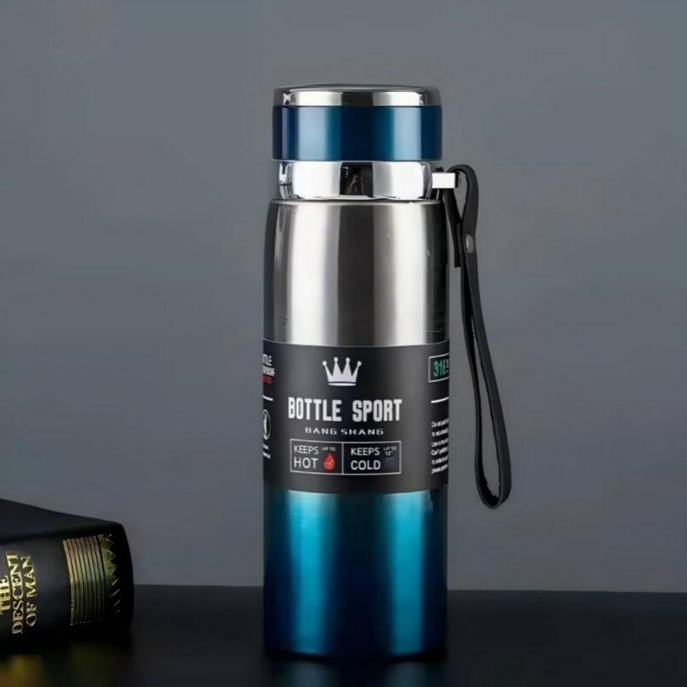 800ml Thermal Water Bottle Thermos Vacuum Flask Double Stainless Steel Coffee Tea Insulated Cup Leakage-proof for Office 701-800ml