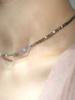Harang Hr 46N_Smoky Quartz Gemstone Beads Necklace