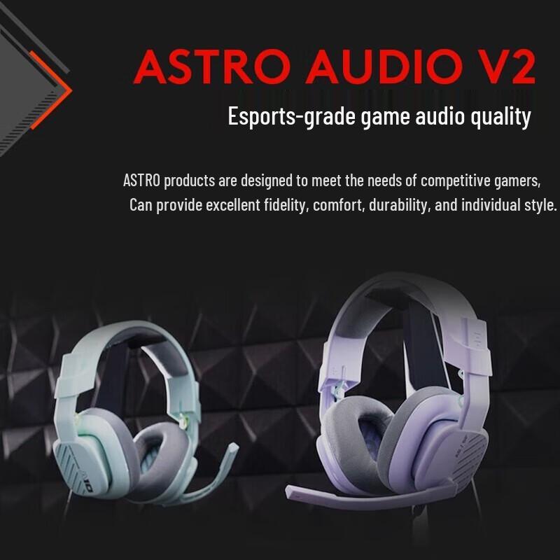 Logitech A10 Upgraded Wired Gaming Headset with Microphone