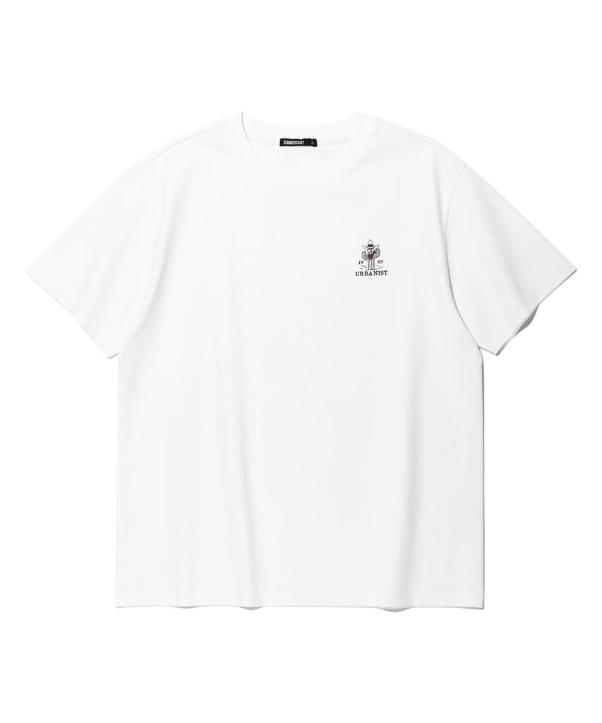 Sigeunipikeonteu Cowboy Short Sleeve Tee White (Lp7Tu439-002)