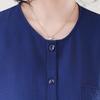 Ensemble 2 pièces pour femme grande taille en mélange de lin, Haut sans manches à boutons et Short large (XL-7XL)
